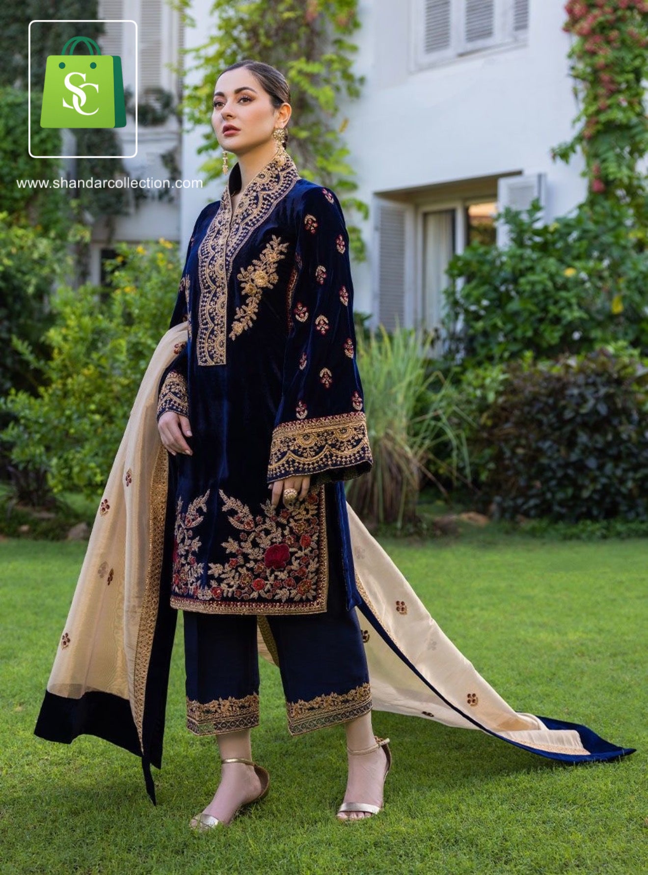 gant Pakistani Velvet Suits – Premium Winter Collection
