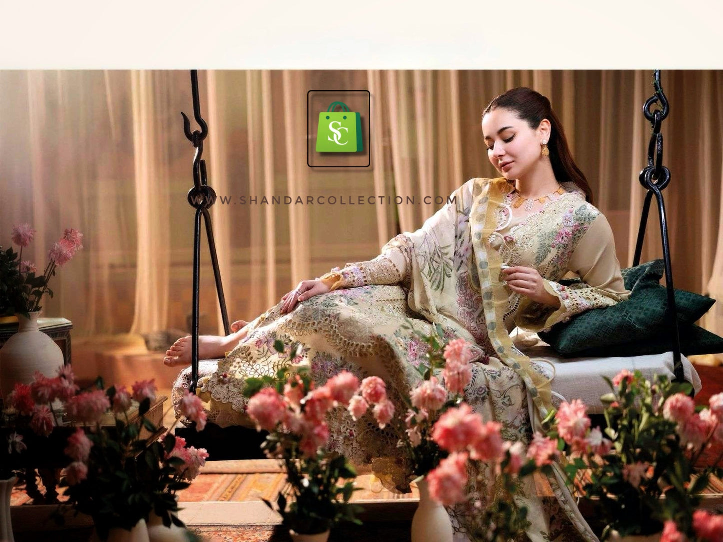 Jade Ombre 25 Deepsy Cotton Self Embroidery Pakistani Salwar Suits