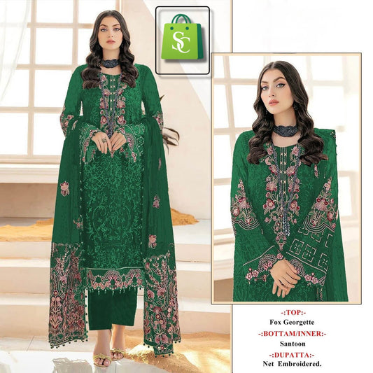 KILRUBA GEORGETTE EMBROIDERED SALWAR SUIT K 230