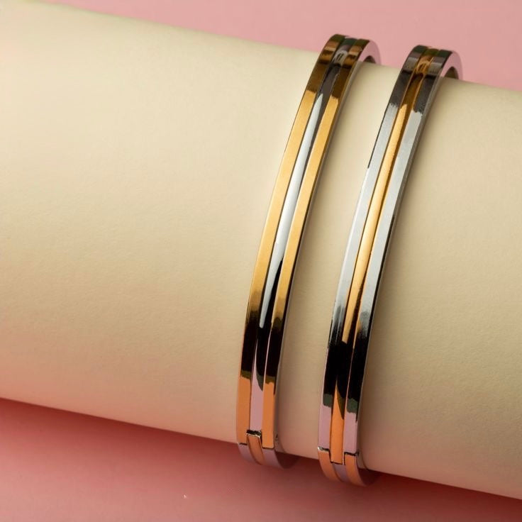 Men’s Stylish Artificial Golden Kada – Durable & Trendy Bracelet