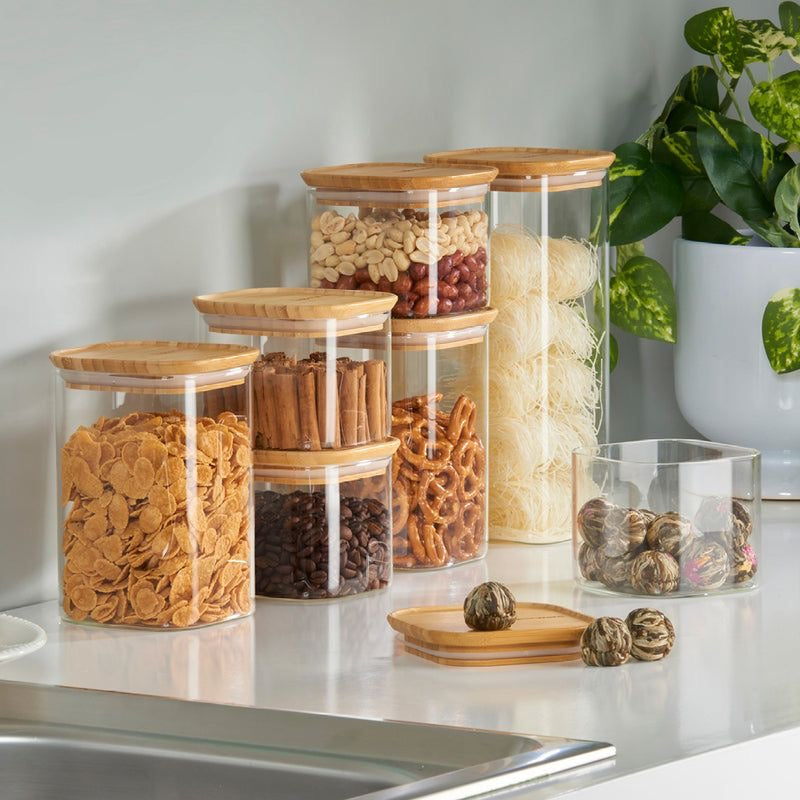 Airtight Kitchen Storage Containers Set ā Food Grade, Durable & Space-Saving