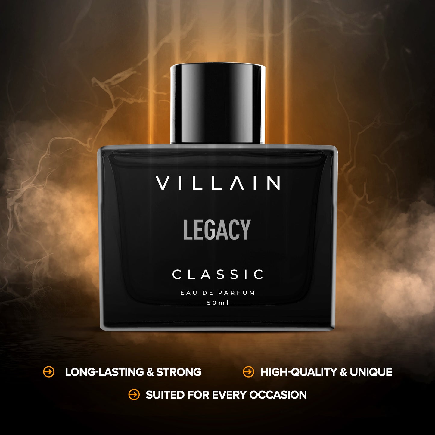 Villain Legacy Classic Luxury Perfume – Premium Long Lasting Fragrance