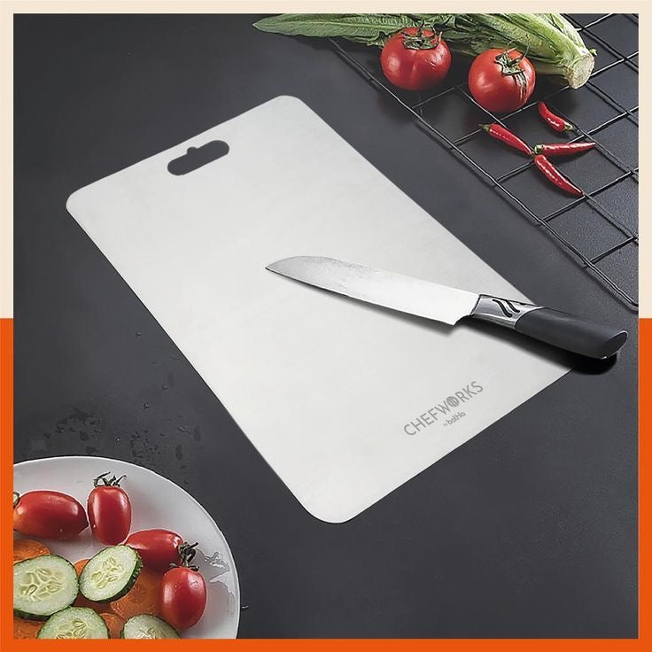 Premium Brass Kitchen Cutting Board – Durable & Elegant