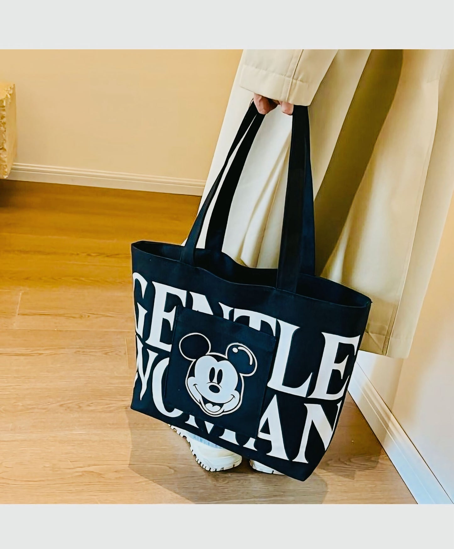 Disney Mickey Mouse Canvas Tote Bag