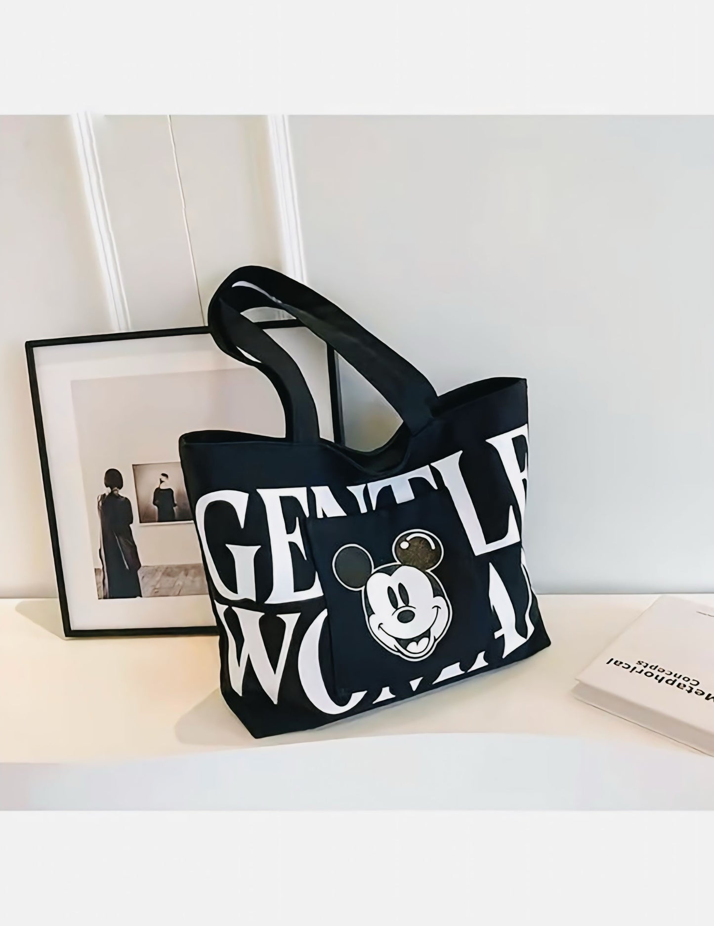 Disney Mickey Mouse Canvas Tote Bag