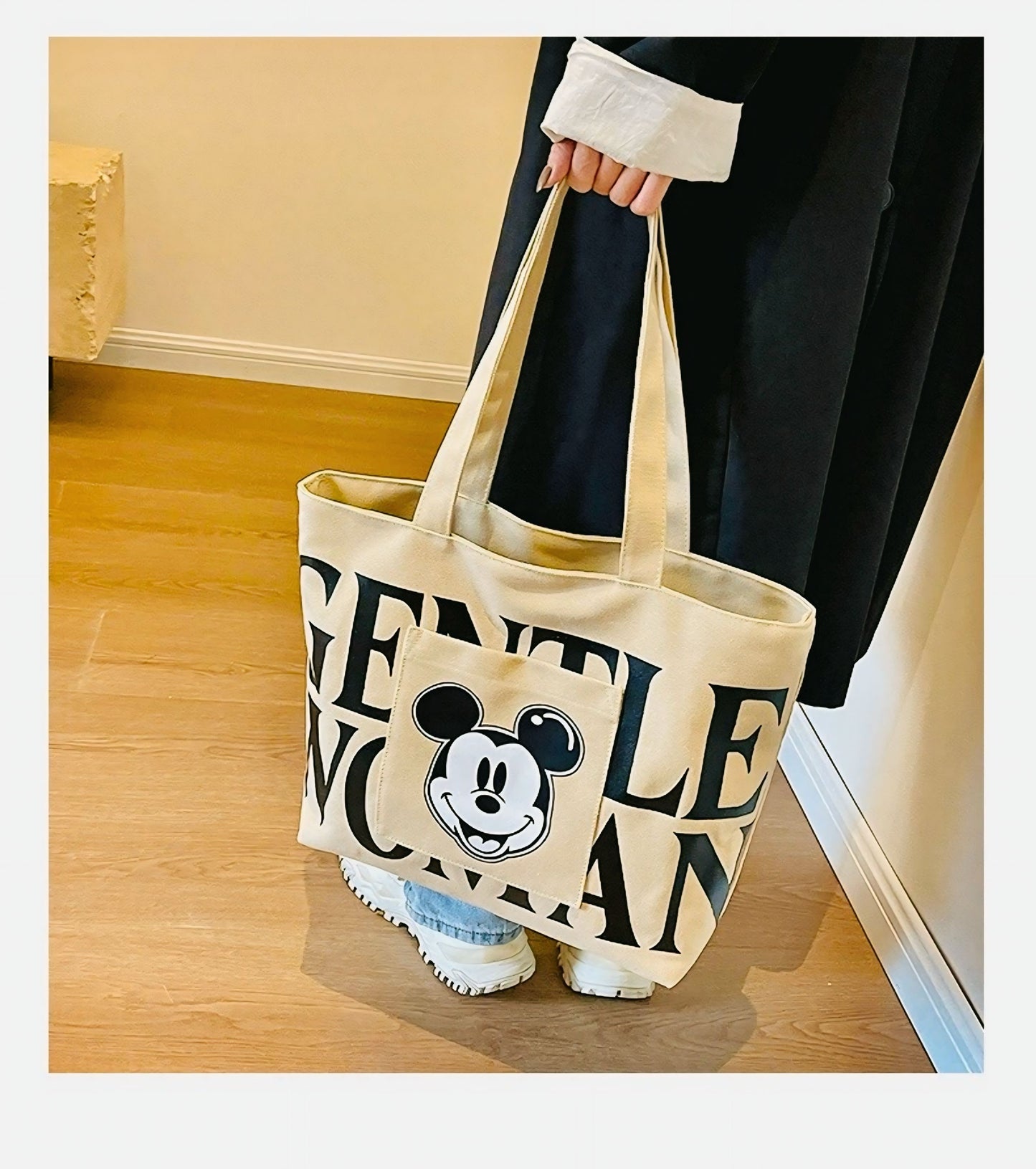 Disney Mickey Mouse Canvas Tote Bag
