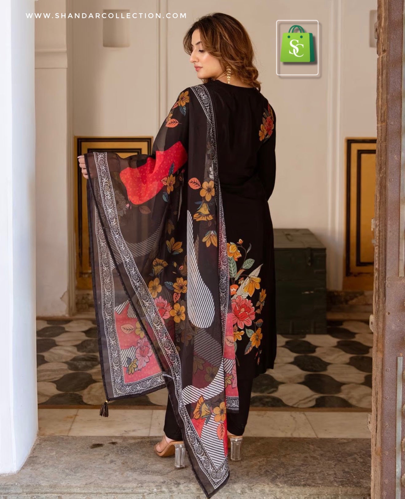 Women Muslin Kurta Pant Dupatta