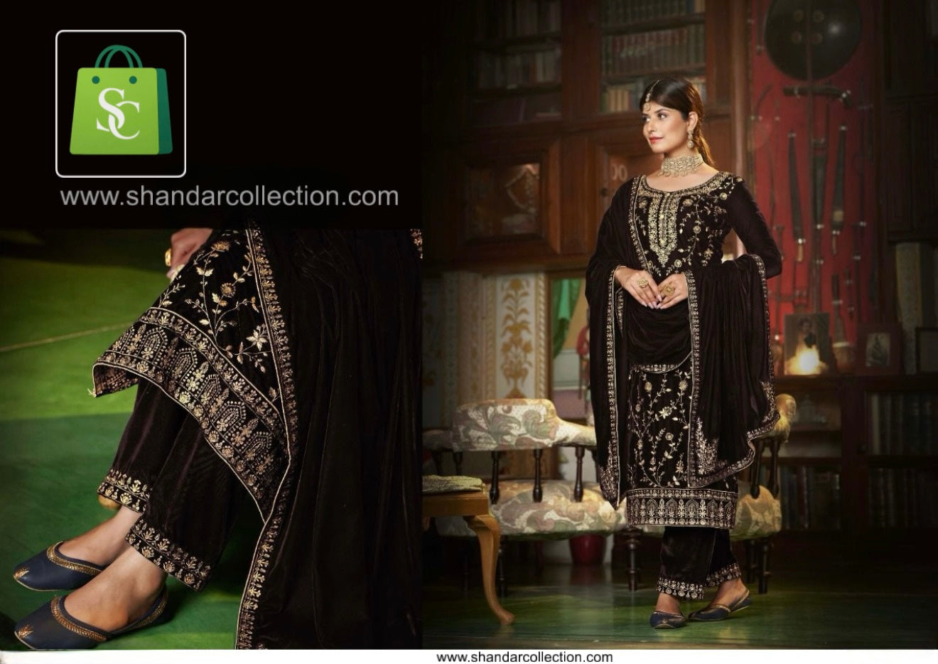 Premium Velvet Kurti for Women – Elegant Party Wear & Festive Look