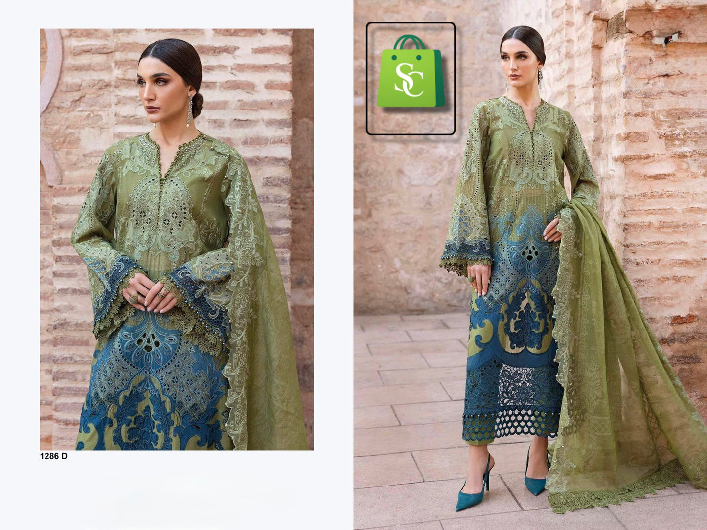 Maria B Lawn 2025 | D-2501-B