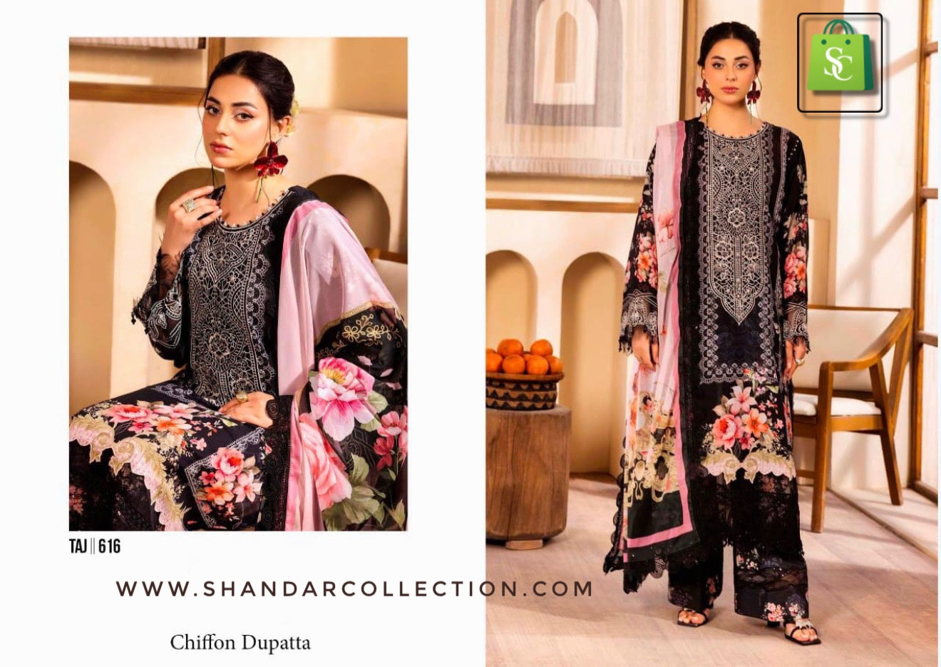 Trending Pakistani suit Cotton