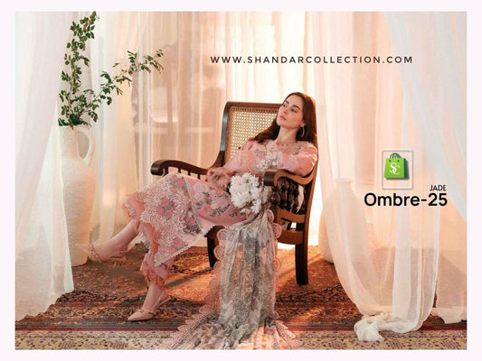 Jade Ombre 25 Deepsy Cotton Self Embroidery Pakistani Salwar Suits