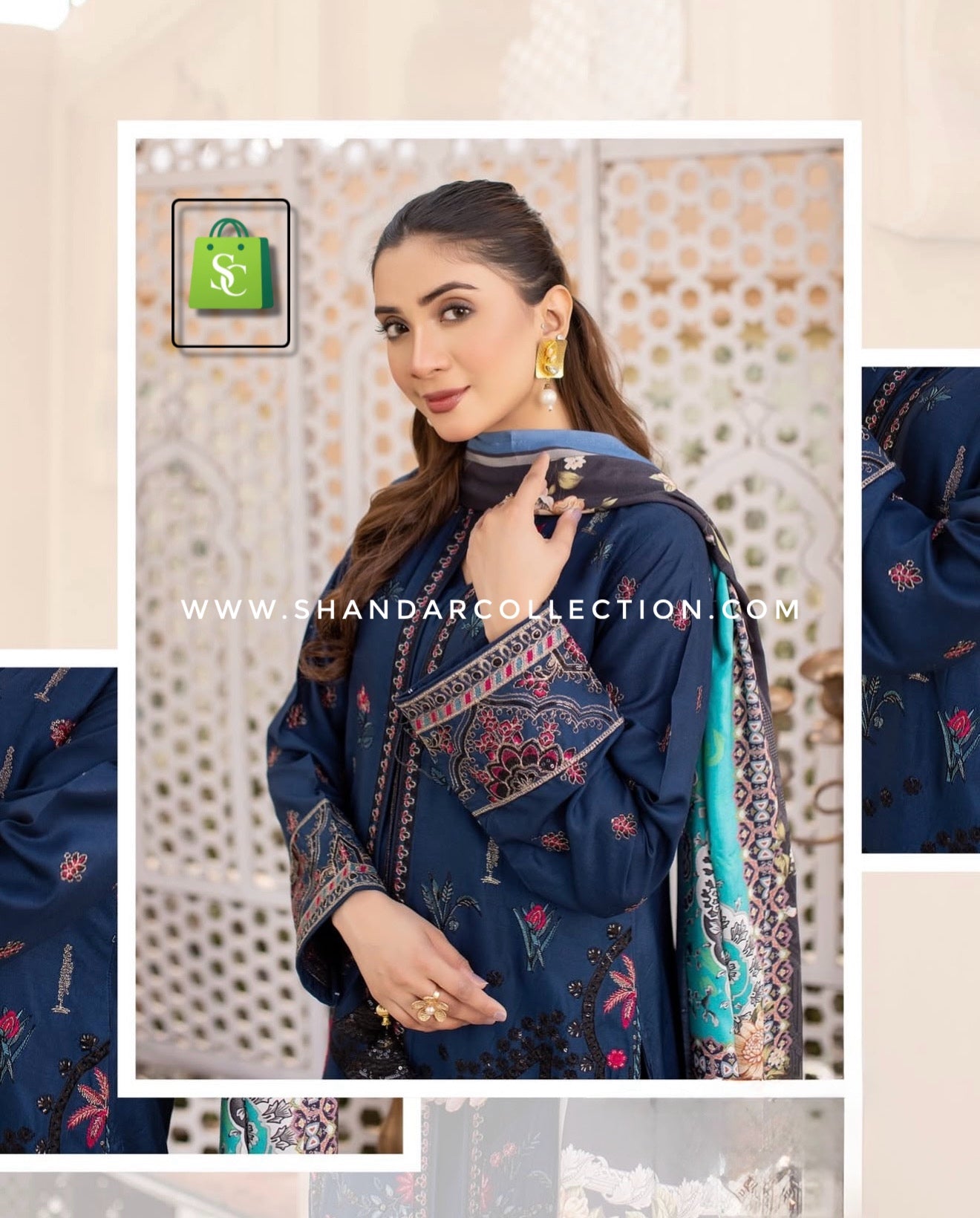 SHREE OM FAB SAIRA RIZWAN VOL 6 LAWN PRINTED SUITS