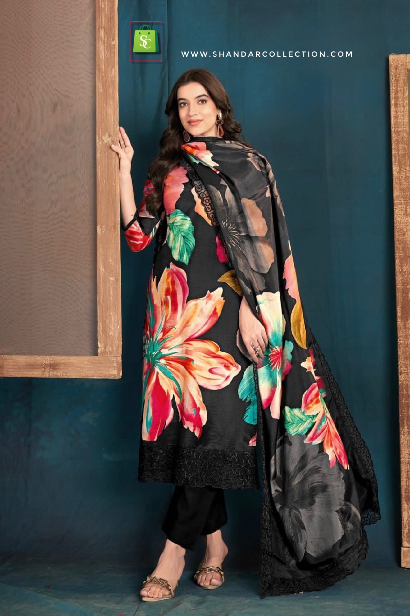 Work Concept Shaukeen 2 Muslin Suit offers