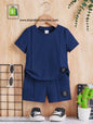 Stylish Kids Cotton T-Shirt & Shorts Set | Summer Co-ord Outfit for Boys & Girls”