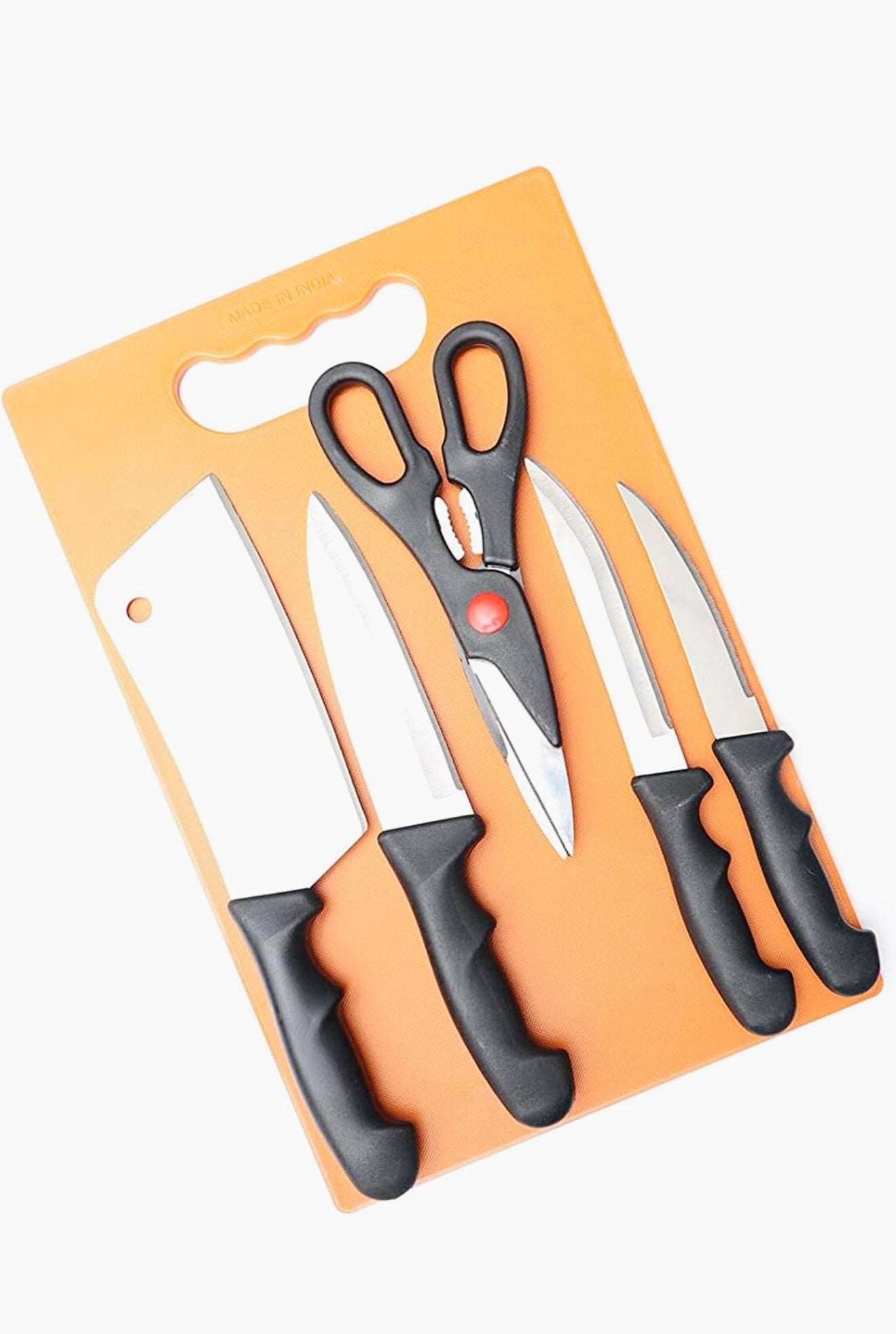 Stainless steel kitchen knife set