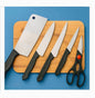 Stainless steel kitchen knife set