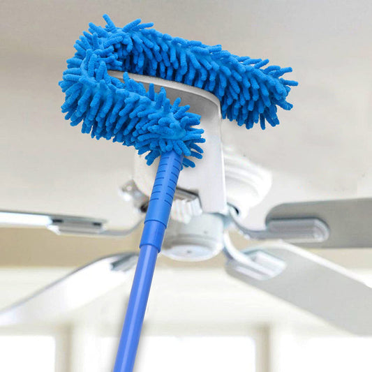 Ceiling Fan Dust Cleaner Brush: Extendable Microfiber Duster