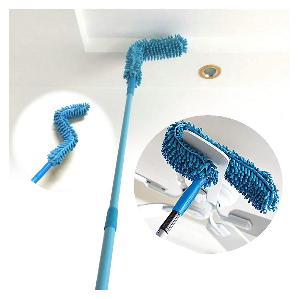 Ceiling Fan Dust Cleaner Brush: Extendable Microfiber Duster