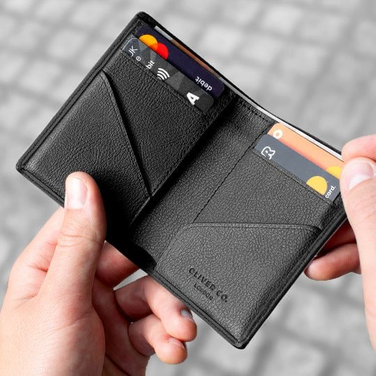 ATM Card, PAN Card & Aadhaar Card Holder | Stylish Slim Gents Purs