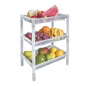 Durable Plastic Vegetable Trolley – Kitchen Storage & Organizer