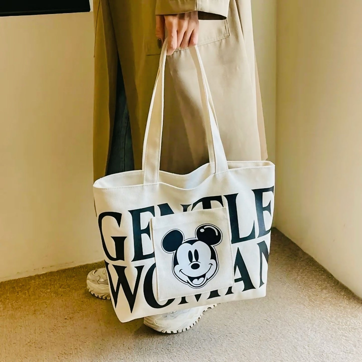 Disney Mickey Mouse Canvas Tote Bag