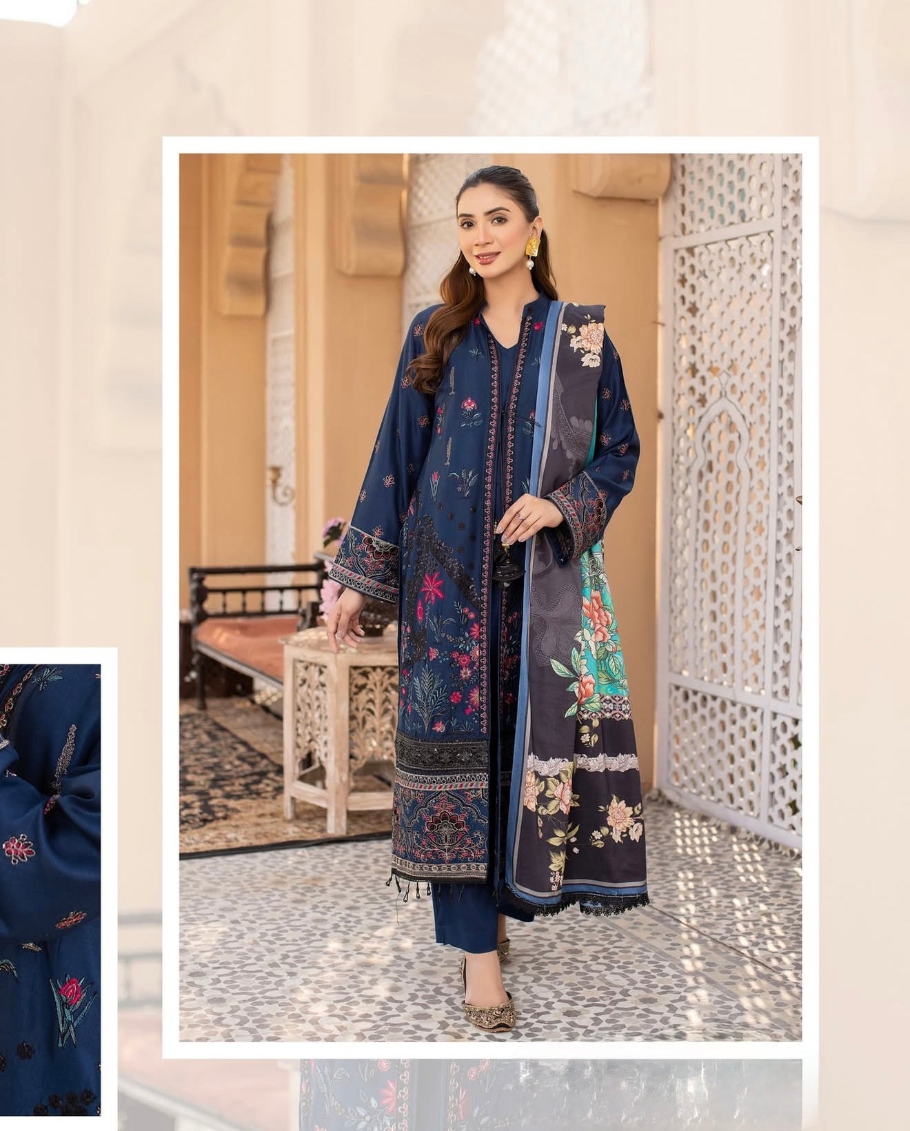 SHREE OM FAB SAIRA RIZWAN VOL 6 LAWN PRINTED SUITS
