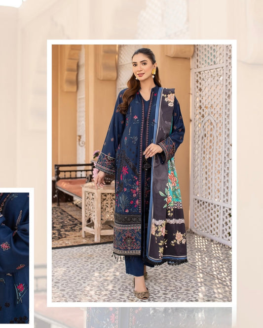SHREE OM FAB SAIRA RIZWAN VOL 6 LAWN PRINTED SUITS