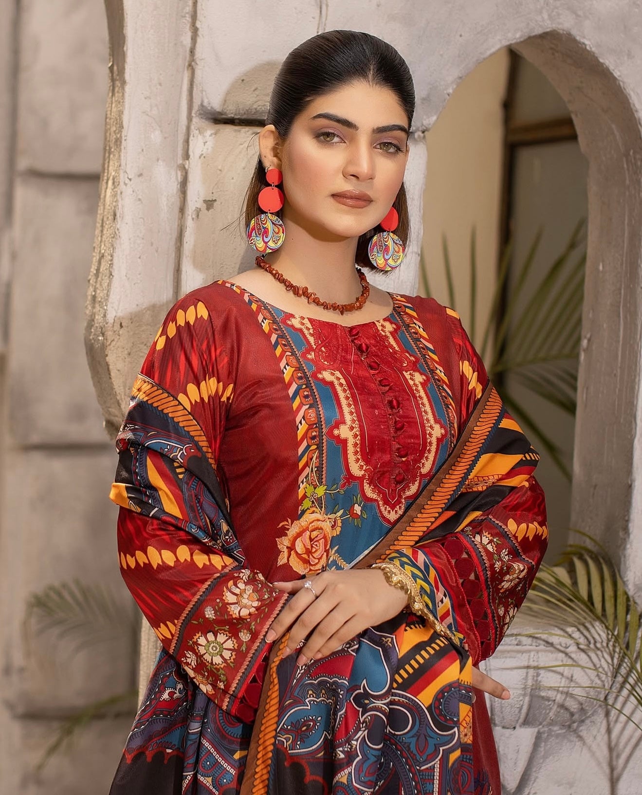 Firdous Lawn Collection Vol-II – 20224-A (GZ-474)