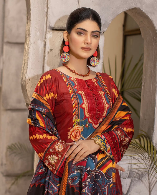 Firdous Lawn Collection Vol-II – 20224-A (GZ-474)