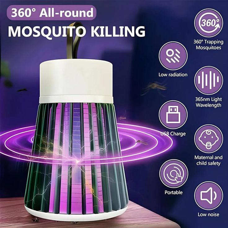 Mosquito Killer Machine Trap Lamp